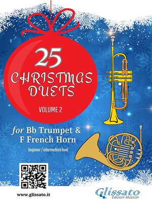 cover image of Bb Trumpet & French Horn in F--25 Christmas duets volume 2